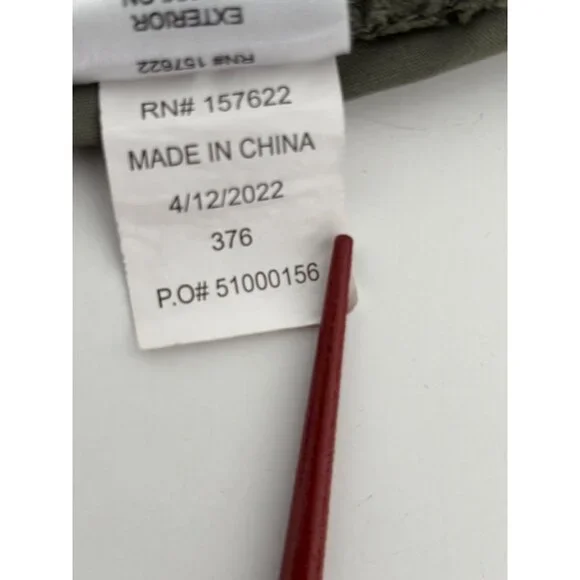 Eddie Bauer Pants 6 Cropped Hiking Pocket Gorp Core Outdoor Trail Cottage Core - Picture 9 of 14